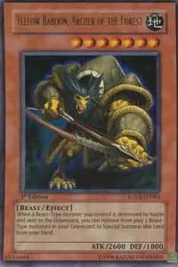 Yellow Baboon, Archer of the Forest - Unlimited