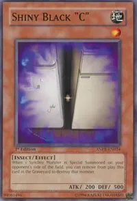 Shiny Black "C" - 1st Edition