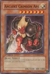 Ancient Crimson Ape - 1st Edition