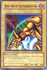 Right Arm of the Forbidden One