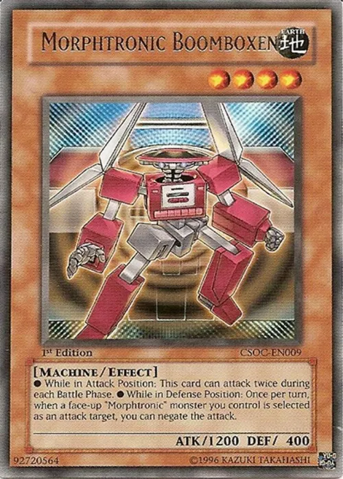 Morphtronic Boomboxen - 1st Edition