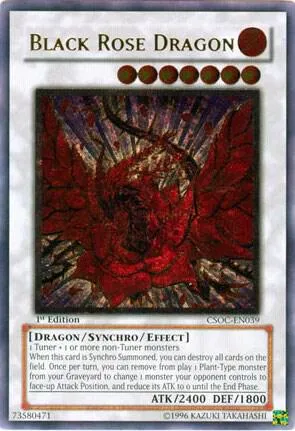 Black Rose Dragon - Utr First Edition