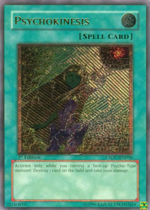 Psychokinesis - Utr First Edition
