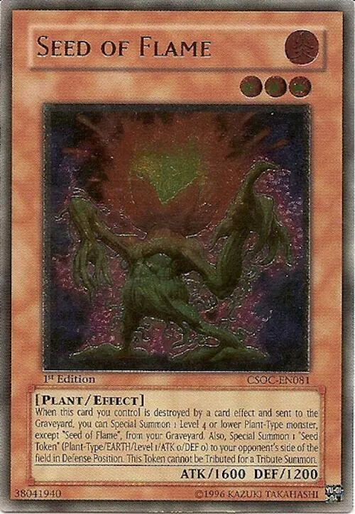 Seed of Flame - Utr First Edition