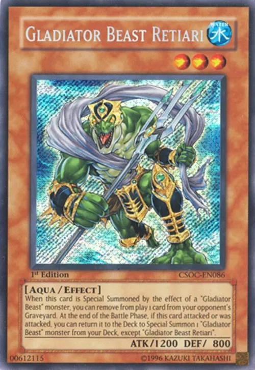 Gladiator Beast Retiari - 1st Edition