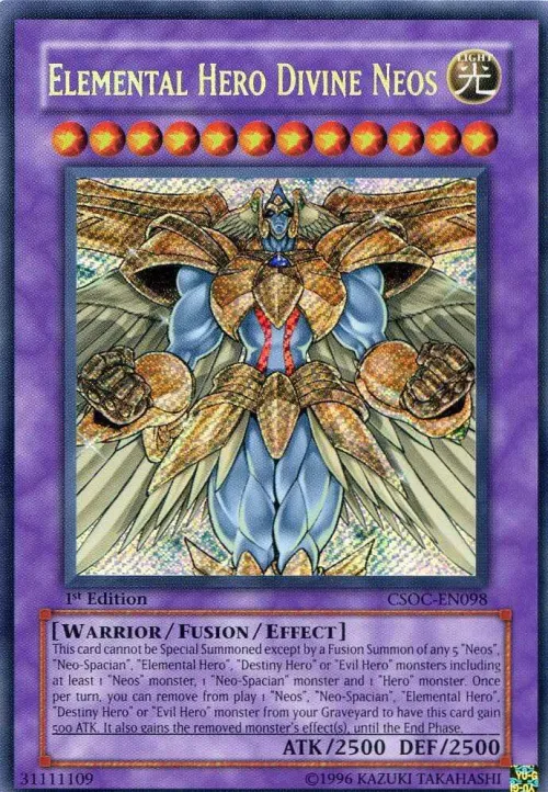 Elemental Hero Divine Neos - 1st Edition