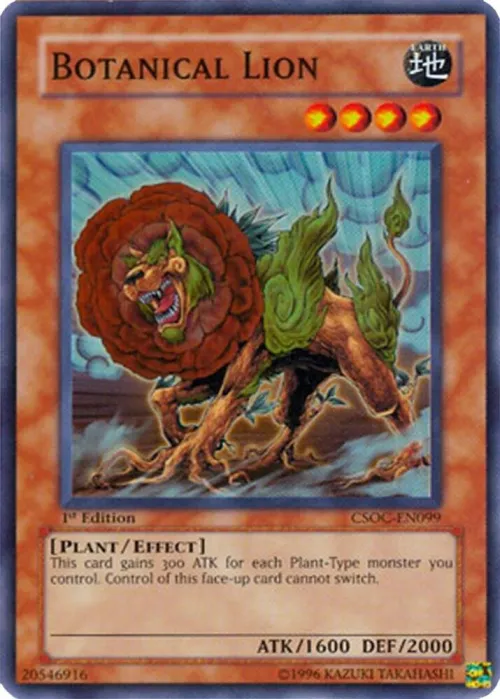 Botanical Lion - 1st Edition