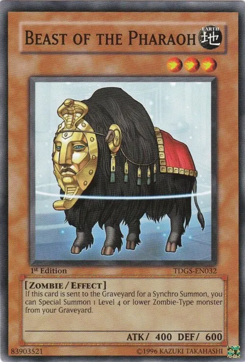 Beast of the Pharaoh - 1st Edition