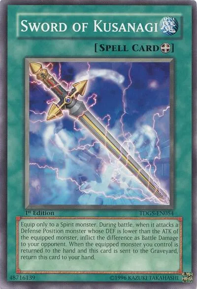 Sword of Kusanagi - 1st Edition