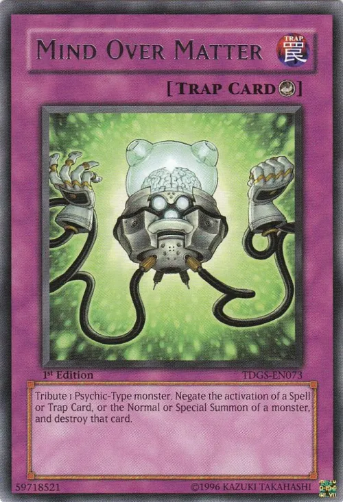 Mind Over Matter - 1st Edition