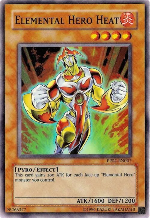 Elemental Hero Heat - Unlimited Super Rare