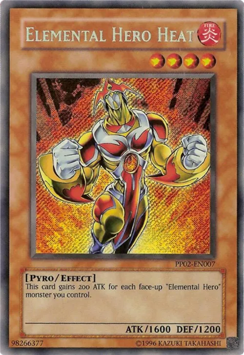 Elemental HERO Heat - Unlimited Secret Rare