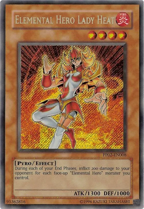 Elemental Hero Lady Heat - Unlimited Secret Rare
