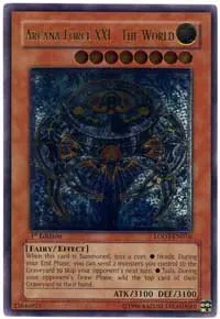 Arcana Force XXI - The World - Utr First Edition