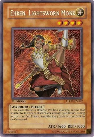 Ehren, Lightsworn Monk - 1st Edition