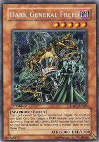 Dark General Freed - 1st Edition