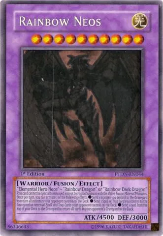 Rainbow Neos - Ghost Rare First Edition