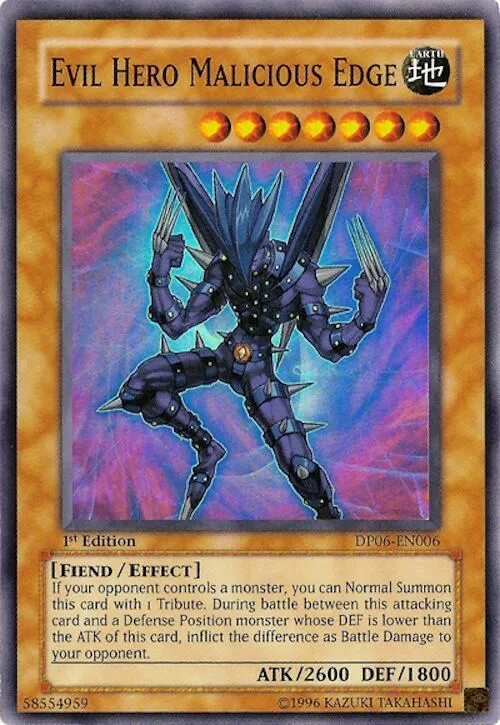 Evil Hero Malicious Edge - 1st Edition