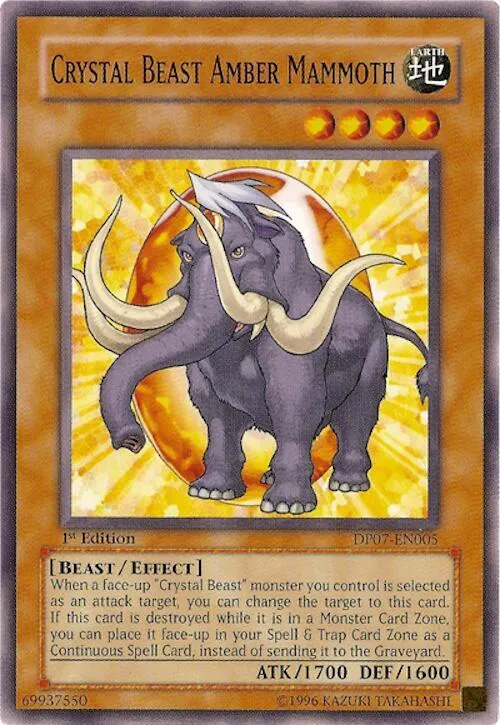 Crystal Beast Amber Mammoth - Unlimited