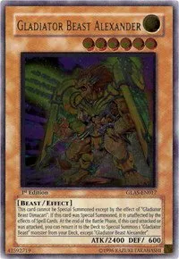 Gladiator Beast Alexander - Utr First Edition