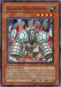 Gladiator Beast Hoplomus - 1st Edition