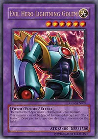 Evil Hero Lightning Golem - 1st Edition
