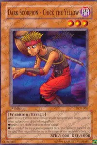 Dark Scorpion - Chick the Yellow - 1st Edition