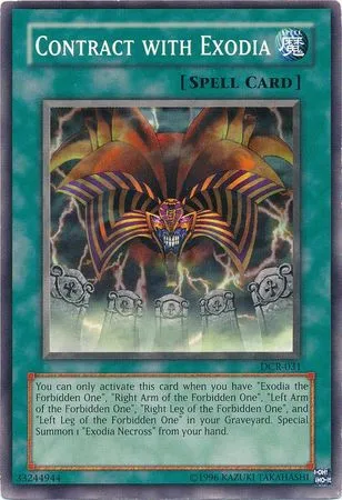 Contract with Exodia - 1st Edition
