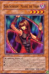 Dark Scorpion - Meanae the Thorn - 1st Edition