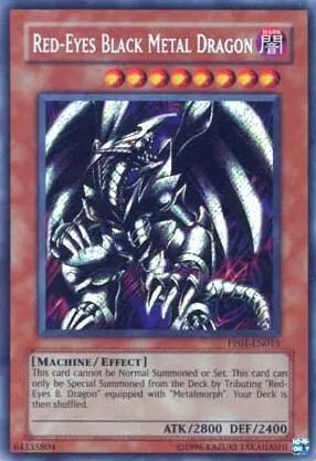 Red-Eyes Black Metal Dragon - Secret