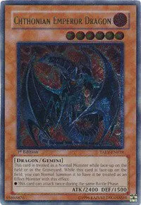 Chthonian Emperor Dragon - Utr First Edition