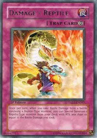 Damage = Reptile - 1st Edition