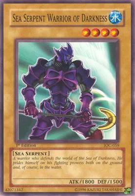 Sea Serpent Warrior of Darkness - 1st Edition