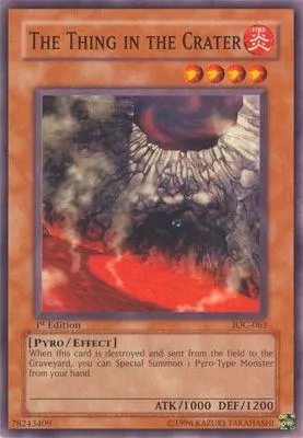 The Thing in the Crater - 1st Edition