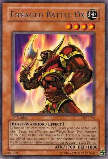 Enraged Battle Ox - 1st Edition
