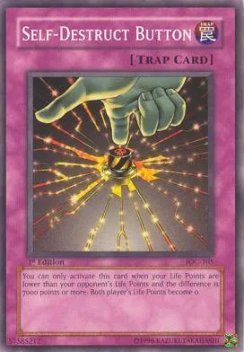 Self-Destruct Button - 1st Edition