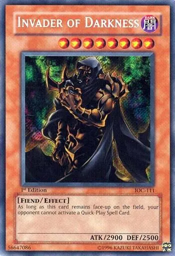 Invader of Darkness - 1st Edition