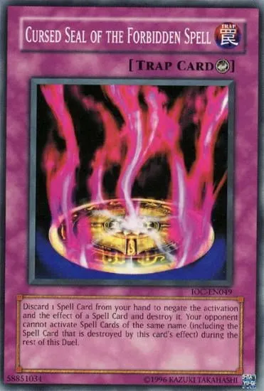 Cursed Seal of the Forbidden Spell