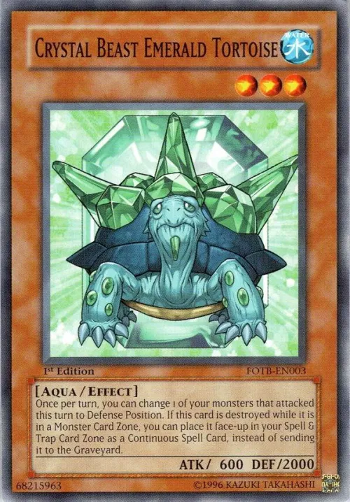 Crystal Beast Emerald Tortoise - Unlimited