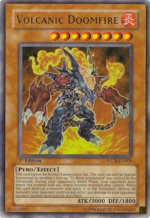 Volcanic Doomfire - 1st Edition