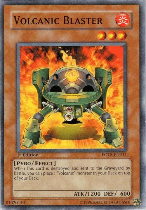 Volcanic Blaster - 1st Edition