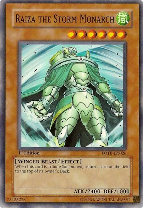 Raiza the Storm Monarch - 1st Edition
