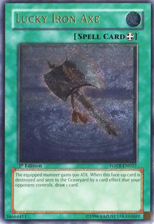 Lucky Iron Axe - Utr First Edition
