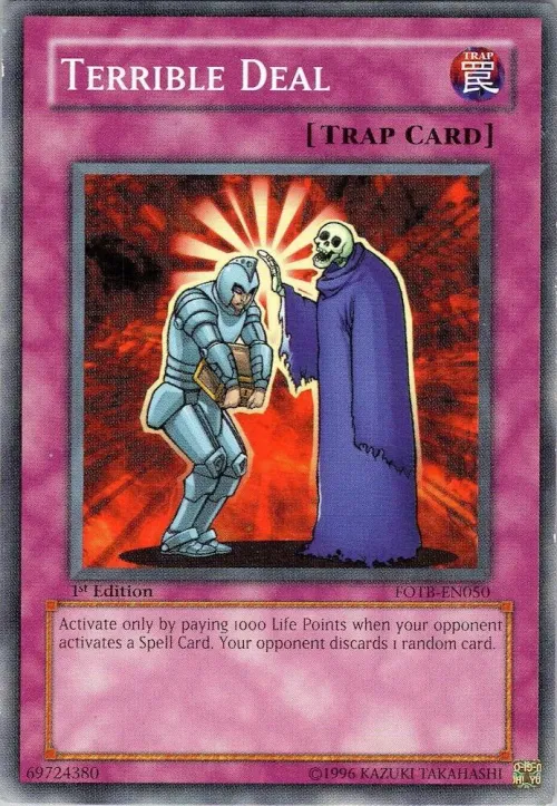 Terrible Deal - 1st Edition