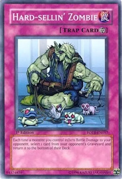 Hard-sellin' Zombie - 1st Edition