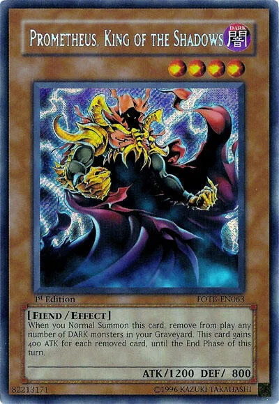 Prometheus, King of the Shadows - Unlimited