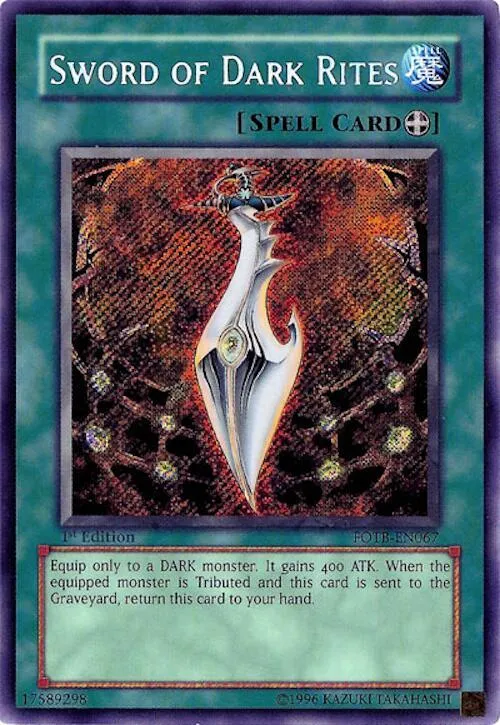 Sword of Dark Rites - 1st Edition