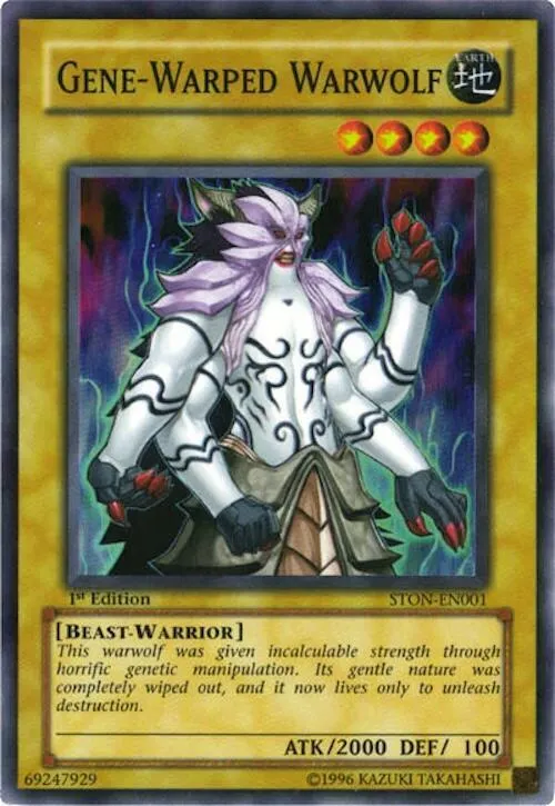 Gene-Warped Warwolf - 1st Edition