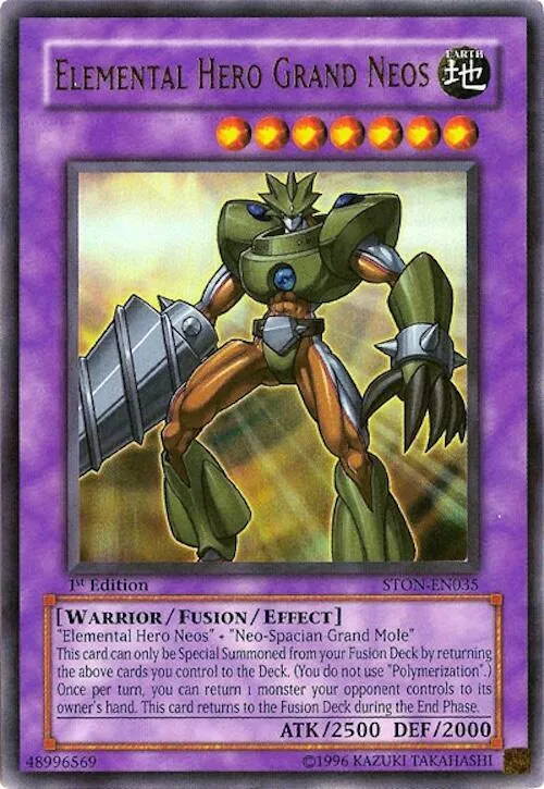 Elemental Hero Grand Neos - 1st Edition