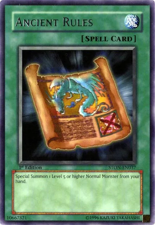 Ancient Rules - 1st Edition